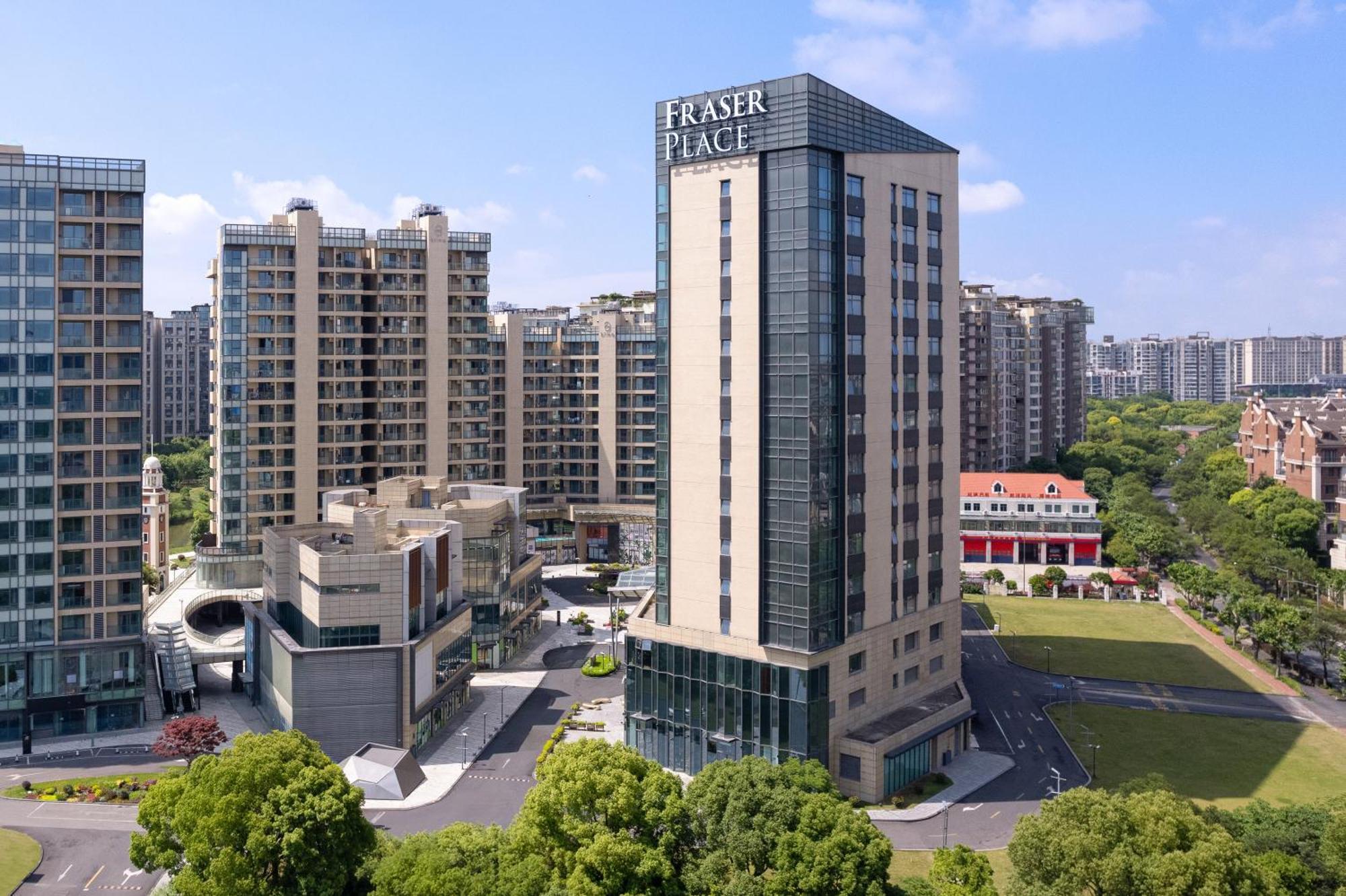 Fraser Place Wujiaochang Shanghai - Adjoin Business Center, Free Minibar Exterior photo