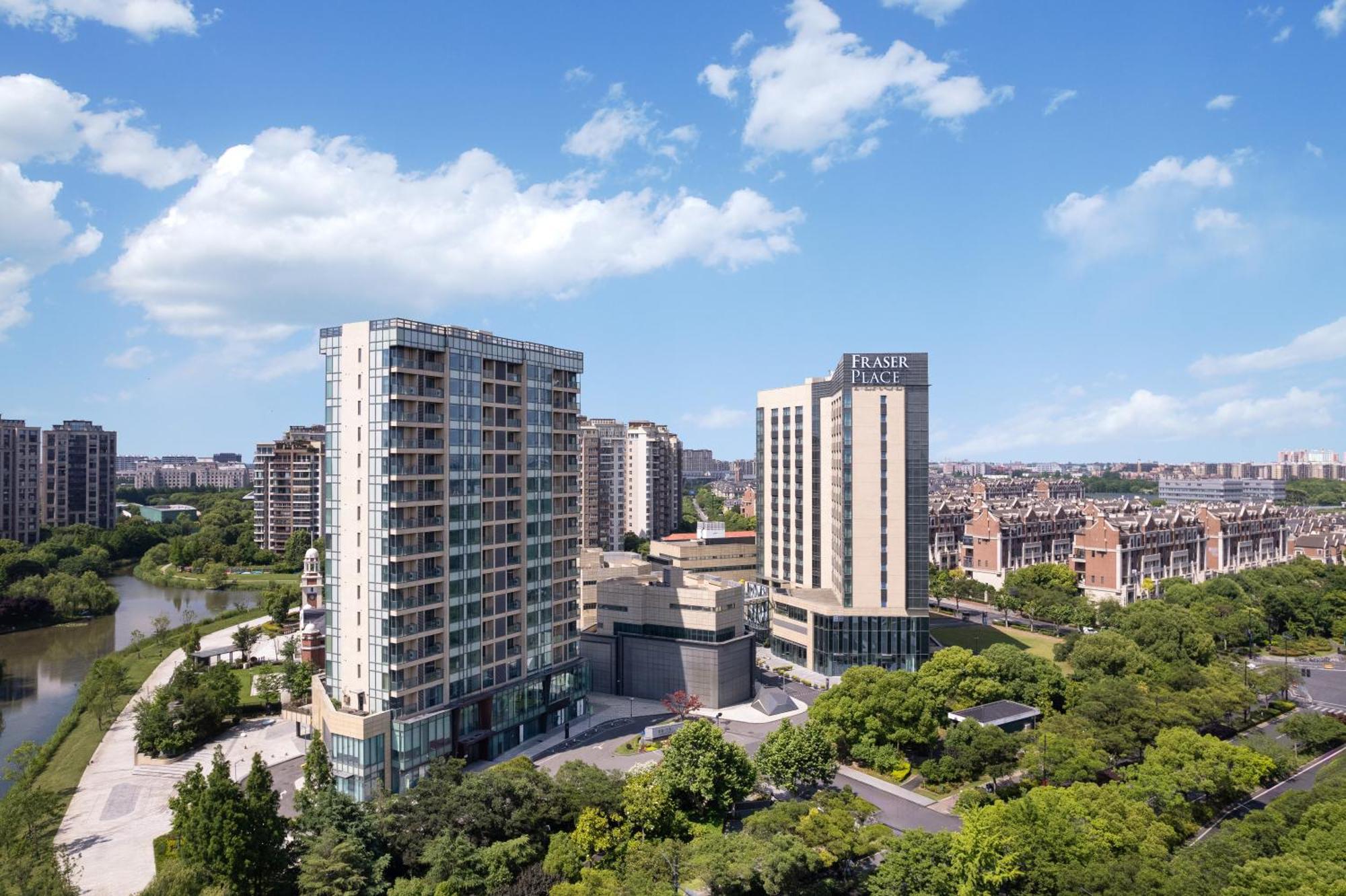 Fraser Place Wujiaochang Shanghai - Adjoin Business Center, Free Minibar Exterior photo